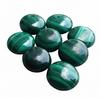 Natürliche Malachit Runde Cabochons - Malachit Flachboden Runde Edelsteine für Schmuck