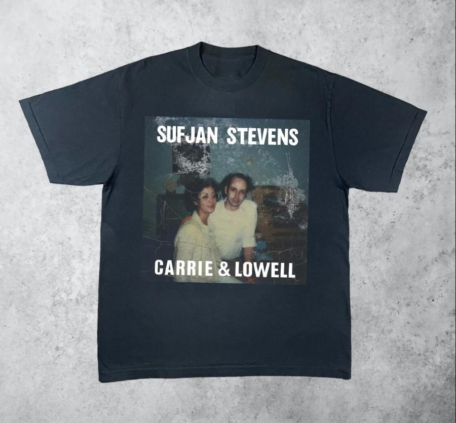 Sufjan Stevens Carrie  Lowell Black Gift For Fan T-shirt, Size S-4XL