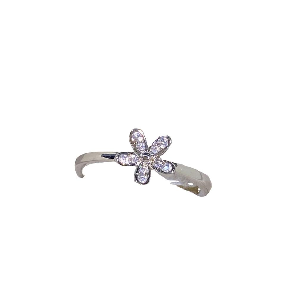 European and American Jewelry  Small Daisy Rose Gold Ring Personality Tail Ring