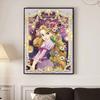 5D Diy Diamond Painting The Princess and The Little Animals Full Drill Rhinestones Mosaic Embroidery Handmade Products Home Decor Gift