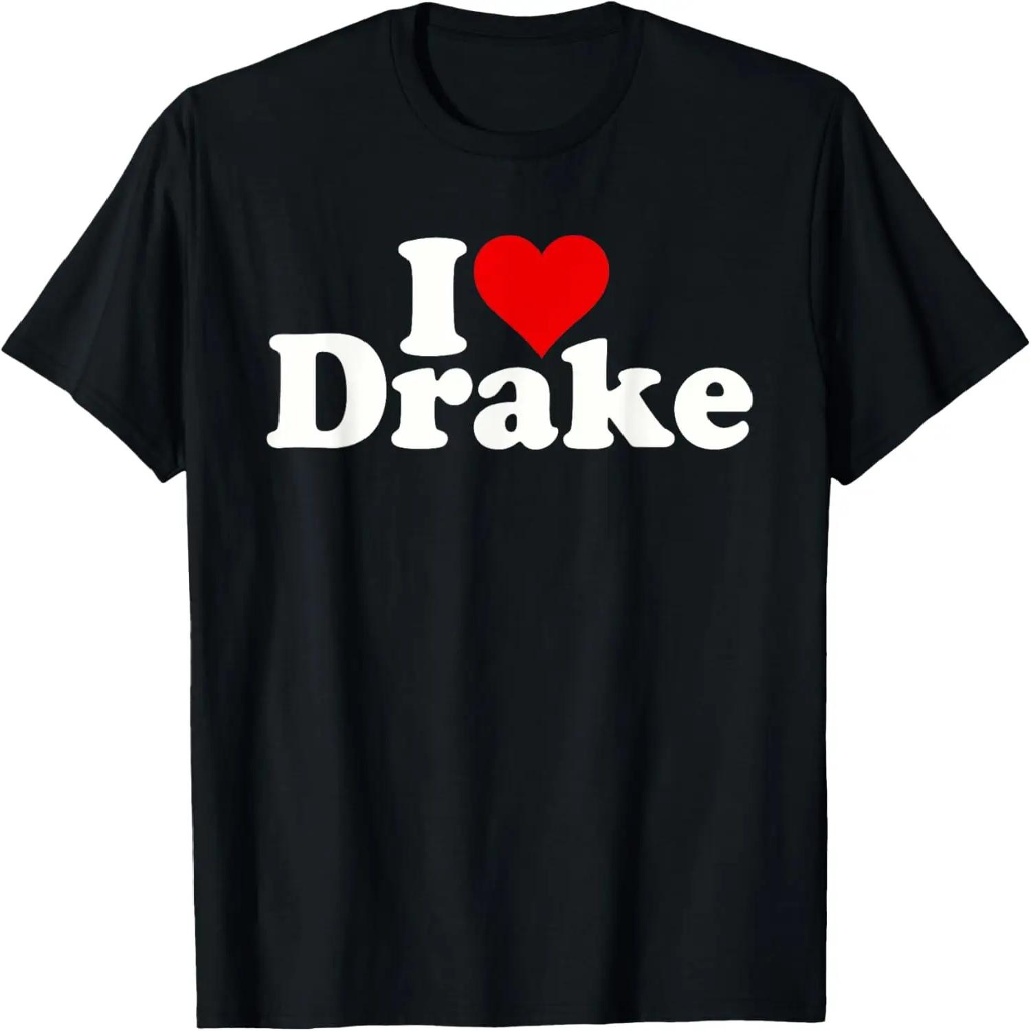 I LOVE HEART DRAKE T-Shirt S чёрный