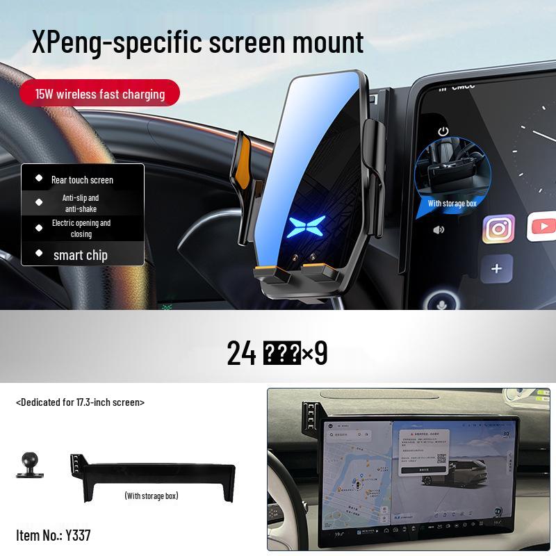 XPeng Car Phone Holder: Compatible with P7+, P5, M03, G6, G9, X9, G3i Models for Navigation