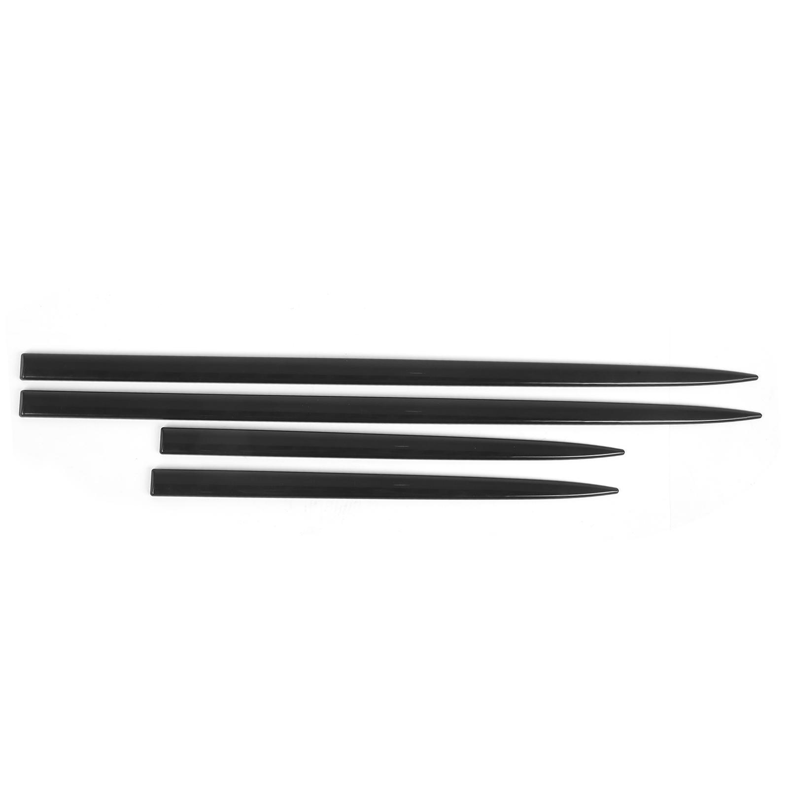 

Body Side Trim Waterproof Bright Black Door Protector Auto Modification Exterior Belt Body Side Molding Door Trim