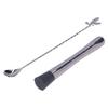 11PCS Cocktail Shaker Set Stainless Steel Drink Mixer Set Bar Cocktail Mixing Tool for HouseholdBlack