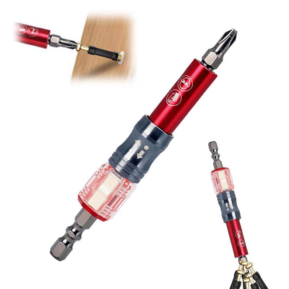 3-in-1 Stecknuss Starke magnetische Verbindungsstange Schraube Holzbearbeitung Multifunktionale Stecknuss Doppelt verwendbarer Schraubendreher
