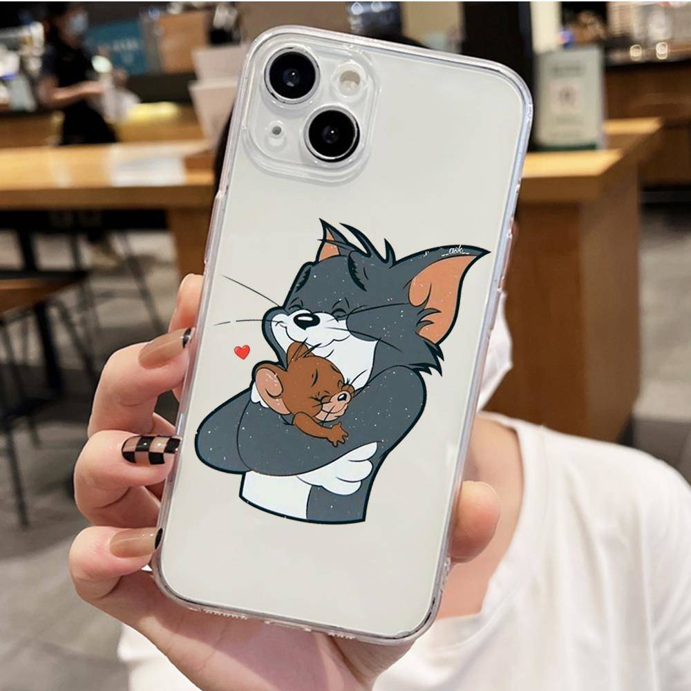 

Чехол S-8 Том и Джерри для iPhone 11 12 13 14 15 16 Pro Max Redmi A3 9A 9C 10A 10C 13C Note 9 11 Samsung S24 S21 S20 Ultra Plus A04S A05S iPhone 16 Pro эбеновый