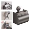 Space Saving Suction Cup Tissue Holder with No Drill Installation for Kitchen and Bathroom Essential Storage
