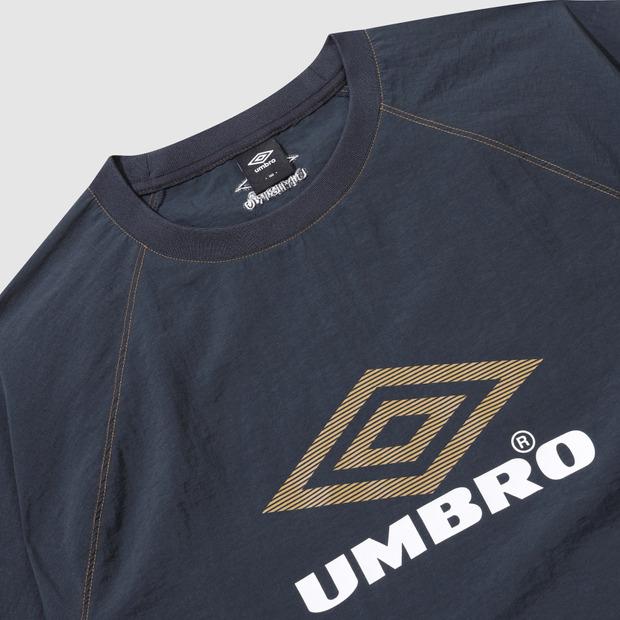 UMBRO Crispy Taslan Long Sleeve Piste Navy (Uq321Cwt92)
