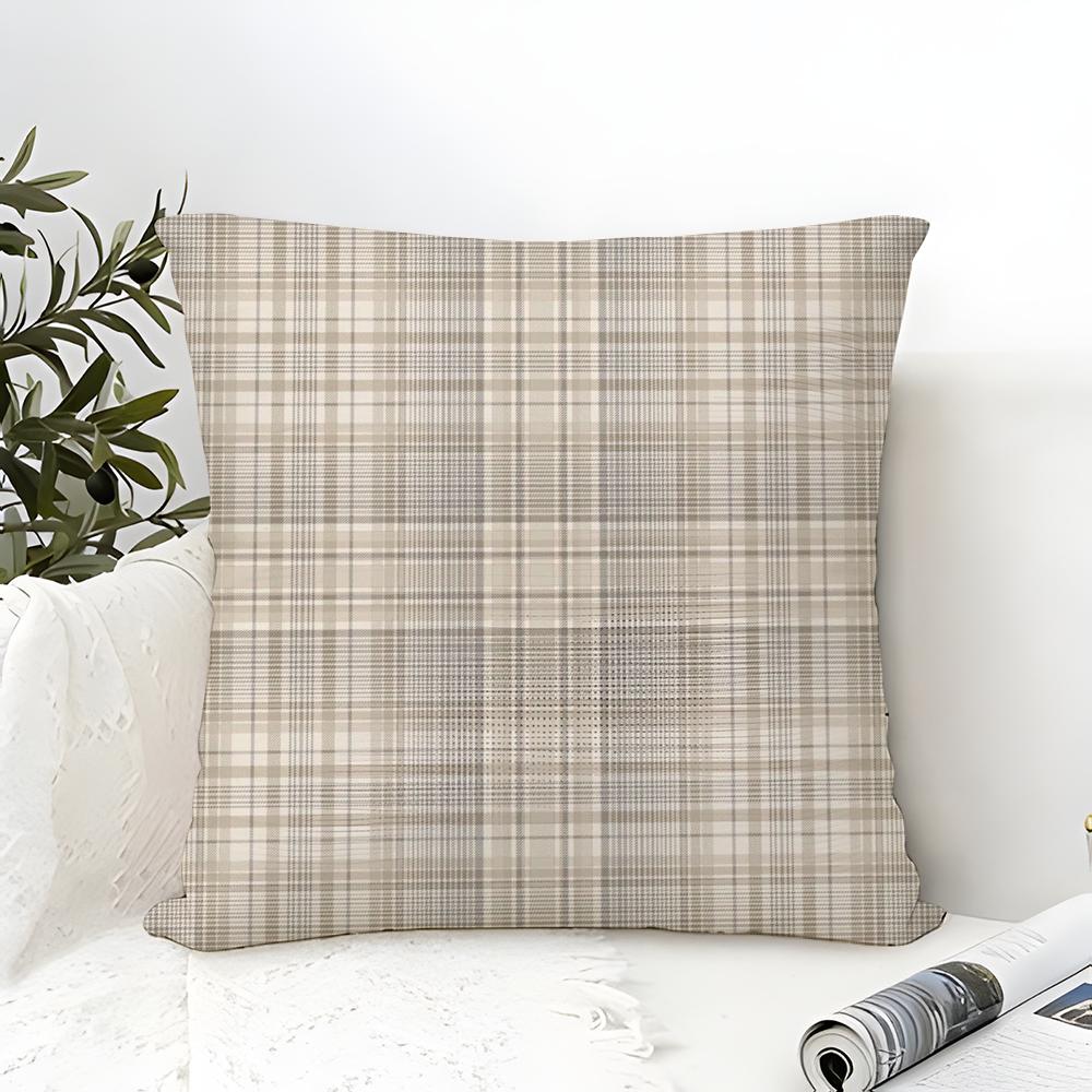 Delicate Fine Herringbone Pattern Pillow Case linen pillow case sofa home decor cushion cover cushion cove