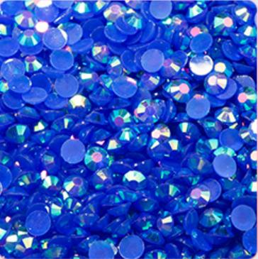 5000pcs 5mm Jelly ab Flatback Resin Rhinestones Small Package Non-hotfix Rhinestonesfor DIY Crafts