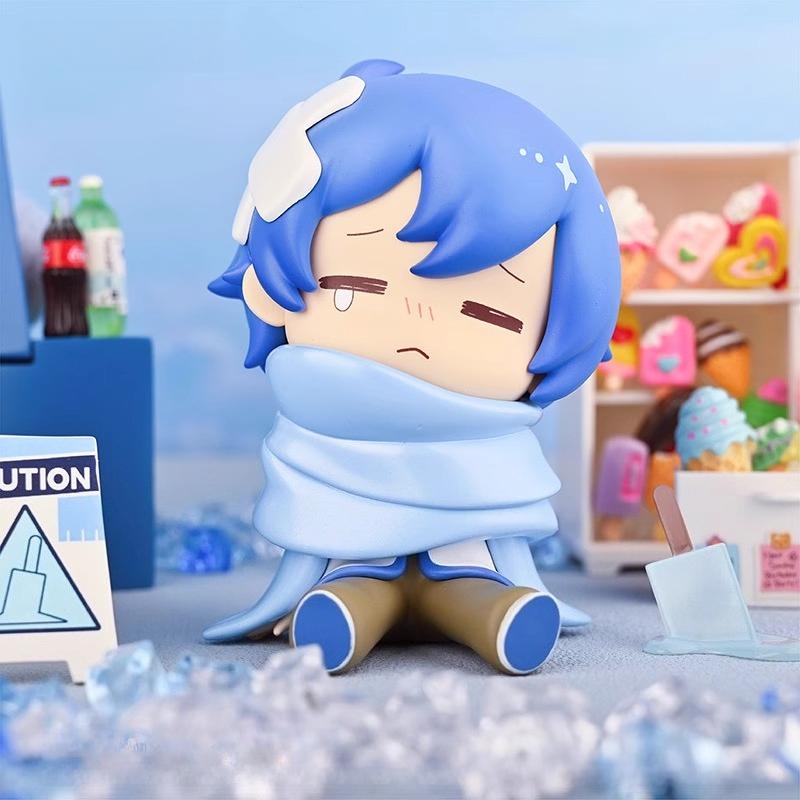 Cute Hatsune Miku Falling Series Blind Box Model Toys Vocaloid Anime Figure Ornament Collection Surprise Box Girl Birthday Gift