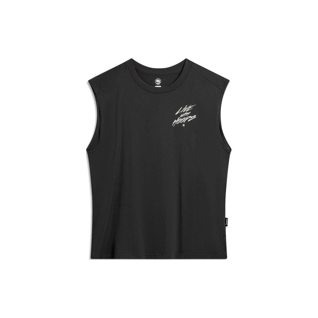 Li Ning BADFIVE Tank Top Men's Obsidian Gray AVSU443-3