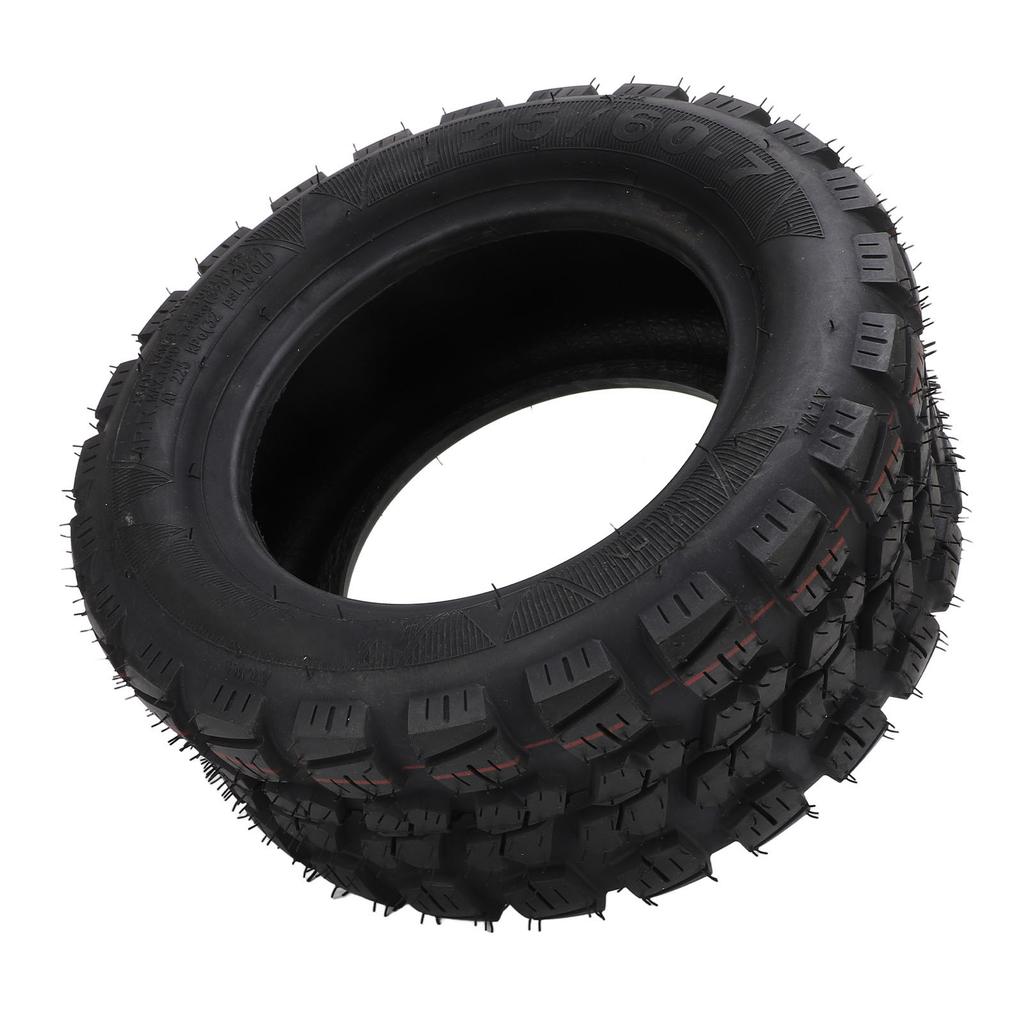 125 60‑7 Däck Slanglöst Hjul Däckbyte Gummi Vakuumdäck för Hård Medelmjuk Sandig Terräng