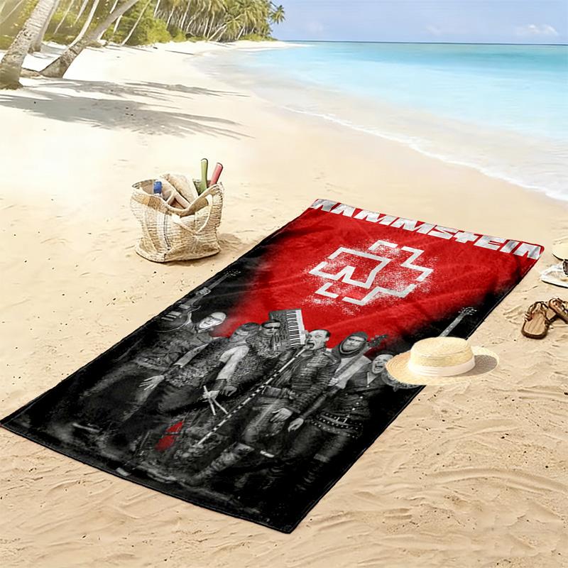 Rock Legends Celebrate Years beach towel soft Beach towel for vacation photos Absorbent bath towel quick-drying swim towel swim
