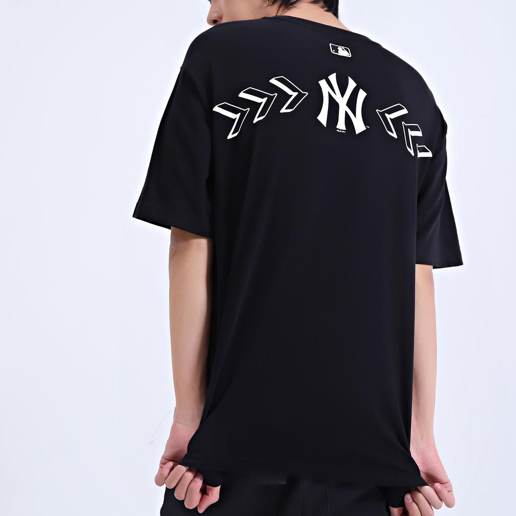 New MLB Set-in Sleeve T-Shirt Unisex Black 31TSS2131-50L