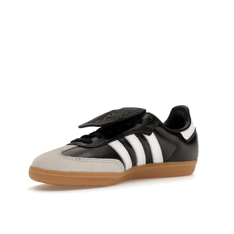 Adidas Samba LT Svart Hvit Gummi Damesneakers Core-Black Cloud-White Gull-Metallic IG2010