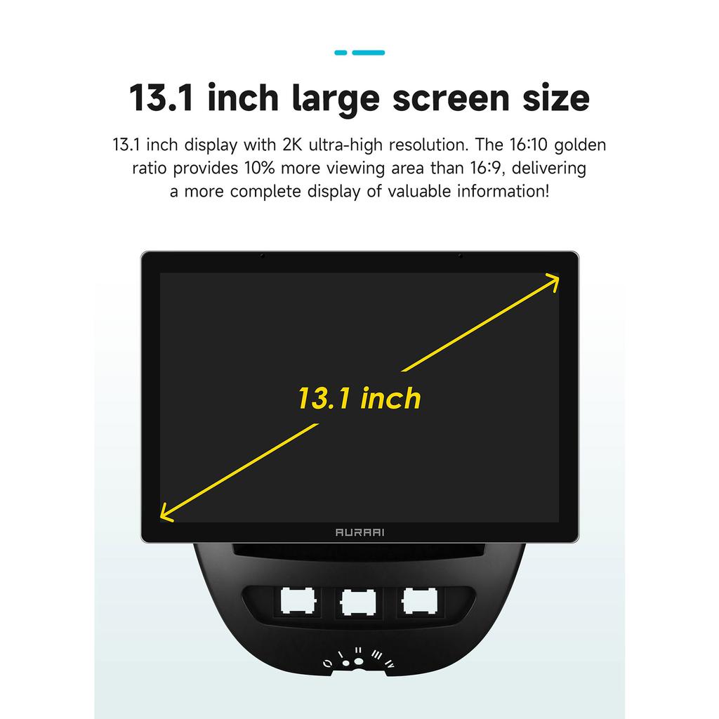OSSURET Intelligent 2K Screen Carplay Android Auto for Peugeot 107 2005 Citroen C1 2014 Toyota Aygo Car Infotainment Multimedia Player GPS Bluetooth