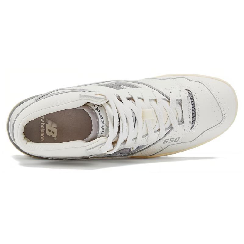 New Balance 650R Aime Leon Dore White Grey Sneakers BB650RA1