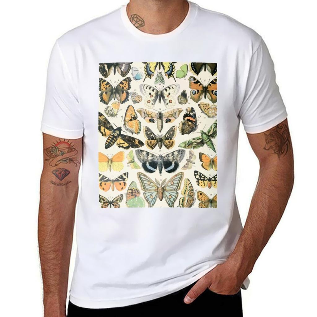 Adolphe Millot Papillons A Tshirt Quick Dry Fishing Tshirt