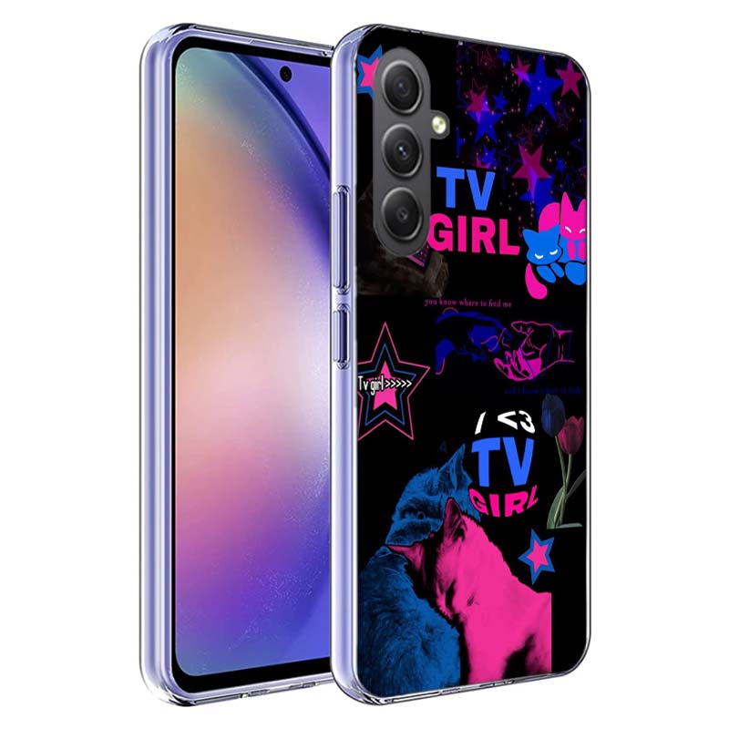 TV Girl Album Phone Case for Samsung A55 A35 A25 A15 A07 A05S A16 A17 A26 A36 A37 A56 A57 Galaxy Note 20 10 A50S A71 A51 A31 A30