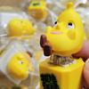 Cartoon Banana Keyboard Clicker Fidget Toys Led Keycap Keychain Stress Relief Fingertip Gadget Decompression Toys