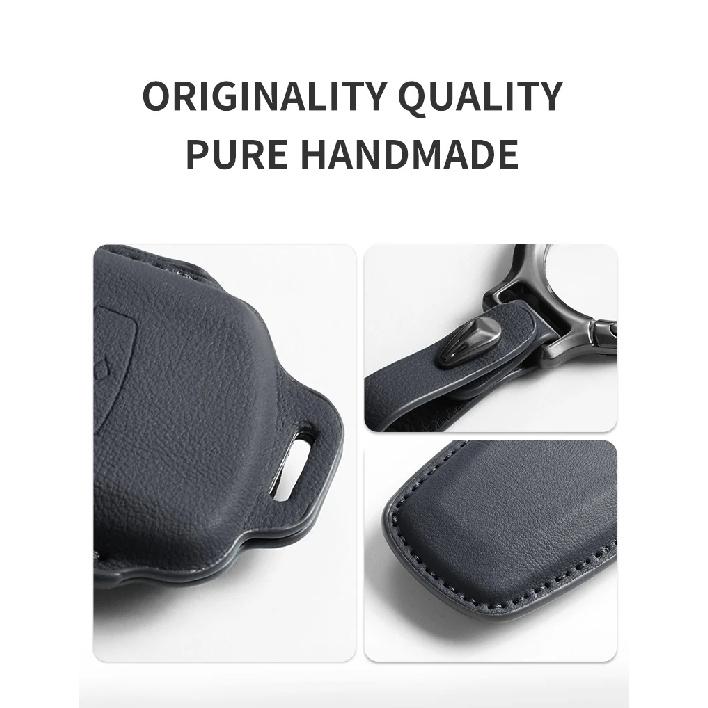 Car Key Case Cover For Lynk & Co Z20 900 Z10 Leather Car Remote Key Case Cover Car Keychain Protector Shell Garnish Accessories