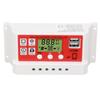 Solar Charge Controller PWM Lithium Battery Photovoltaic Charge Regulator LCD Display 12V24V20A