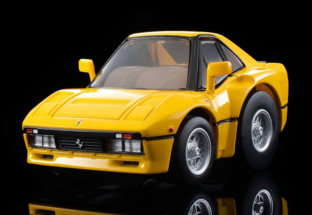 Tomytec Choro-Q zero Z-82c Ferrari GTO Žlutý Hotový výrobek