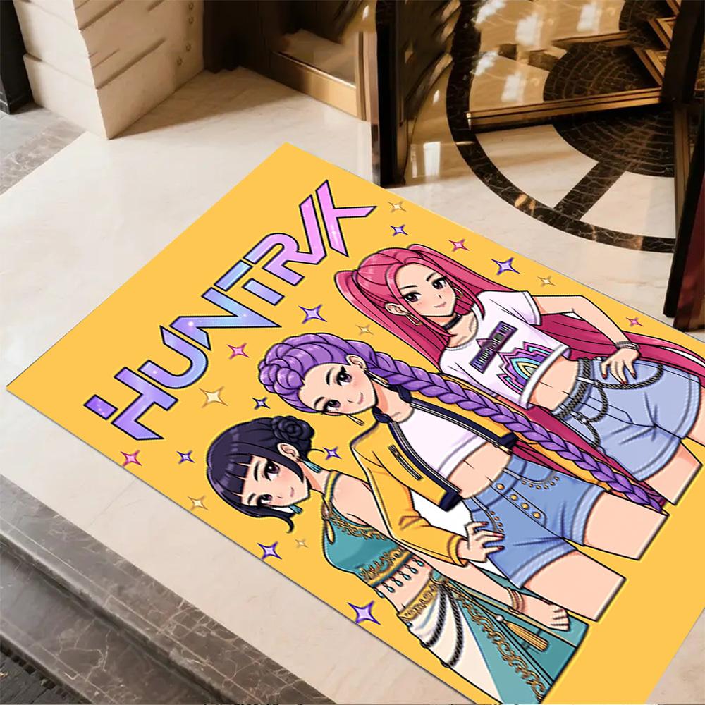 Galactic Fashion Heroes Area Rug Design for Living Rooms Dining Room Foyer Decorate Room Antislip Carpet Anime Office Decor Gift for Festivals
