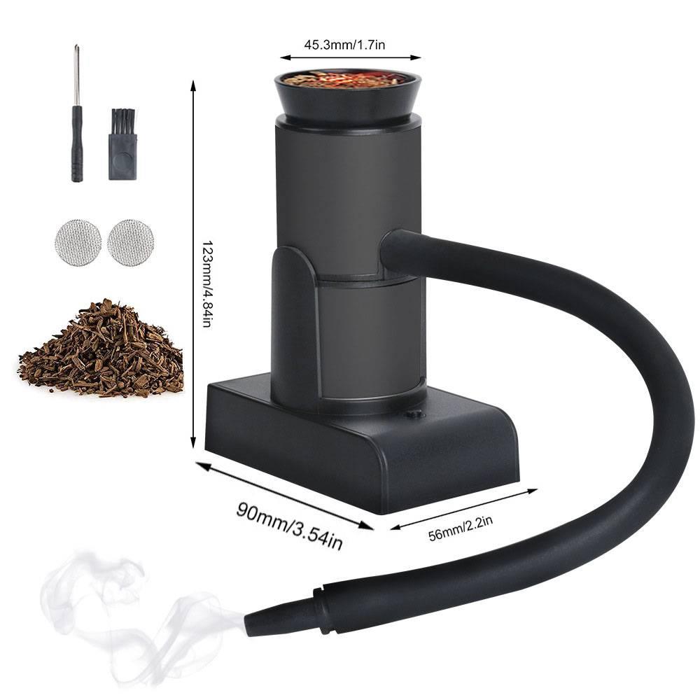 Smoking Gun Cocktail Smoker Gun with Accessories Portable Drink Smoker for Cocktails Meat BBQ Cheese Veggies and Sous Vide