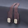 Suede Leather & Diamond Car Headrest Hook for Rear Seat Storage