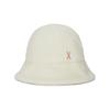 VA Stud Wool Bucket Hat Cream