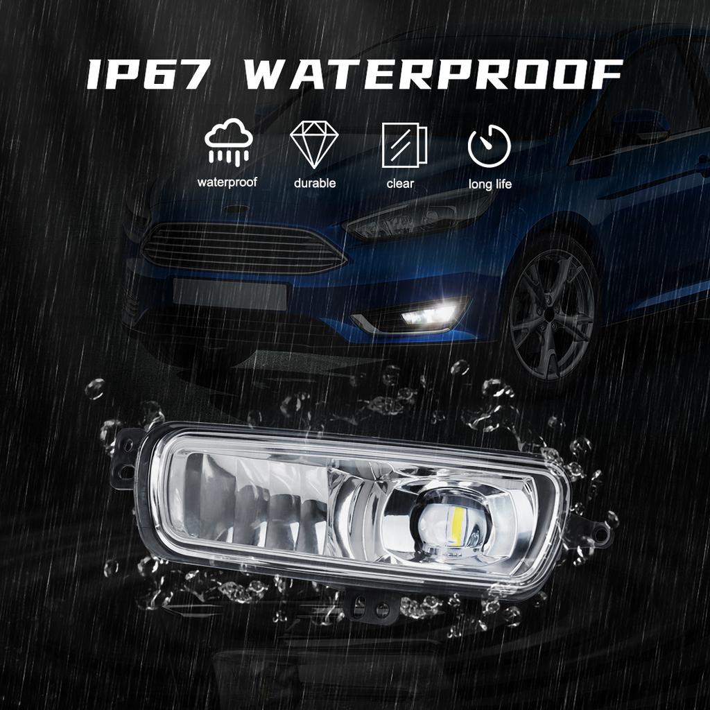 LED Mlhová světla pro Ford Focus 2015 2016 2017 2018 Světlo pro denní svícení DRL Přední Denní světlo pro jízdu Super Jasné Autopříslušenství
