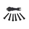ABS White Acoustic Guitar Bridge Pin String Post Replacement Part