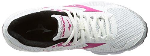 Mizuno Maximizer 20 Women's Running Shoes, White and Pink, Size 23.0 Cm, 3E