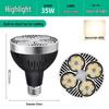 PAR35W LED Track Light Bulb E27 - Ideal for Clothing Stores, Malls, Hotels, and Supermarkets with COB Technology.
