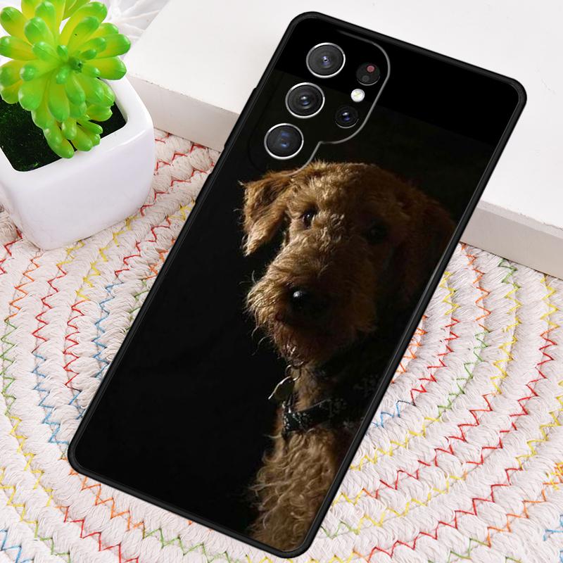 Airedale Terrier Dog Phone Case for Samsung Galaxy Note 10 Pro S26 Ultra S23 S24 FE S25 S21 S22 PLUS Shockproof Cove