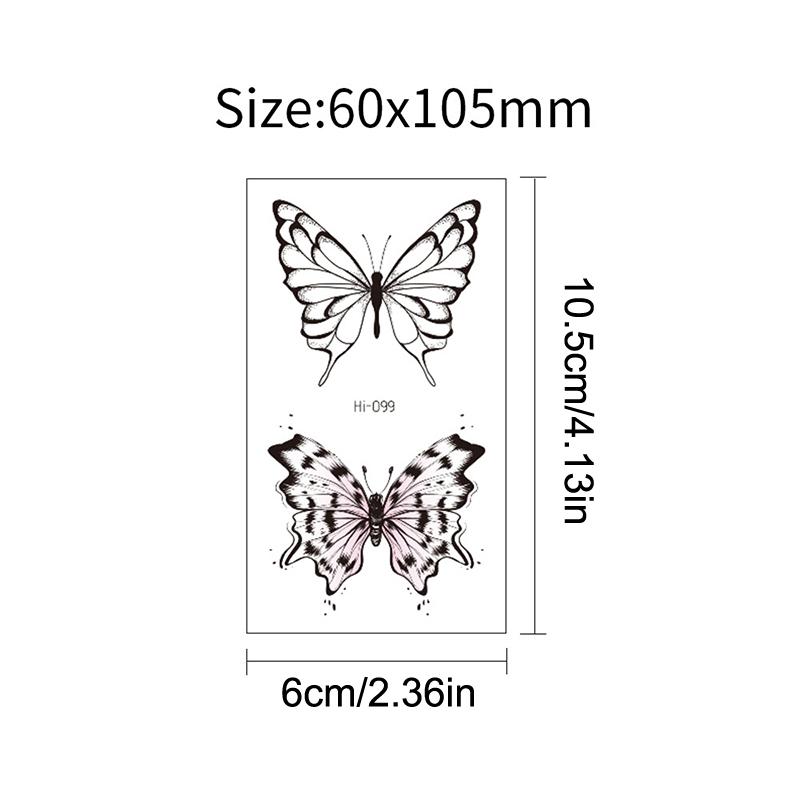 Светящаяся бабочка синяя светящаяся татуировка наклейка кемпинг водонепроницаемая временная татуировка перья одноразовая поддельная татуировка боди-арт