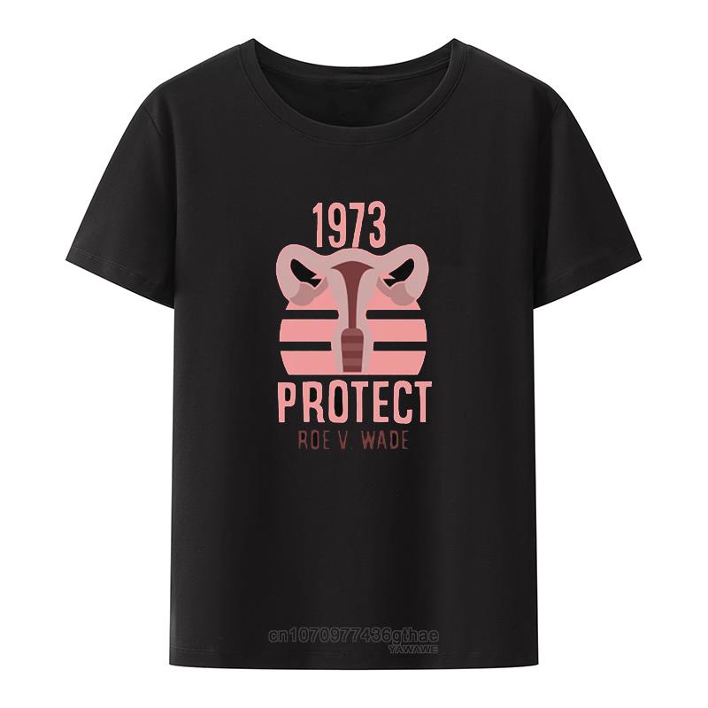 

1973 Protect Roe V Wade TShirt My Body My Choice Female Tshirt Mind Your Own Uterus Graphic Tshirt Camisetas De Mujer Ropa Mujer 5XL різнокольоровий