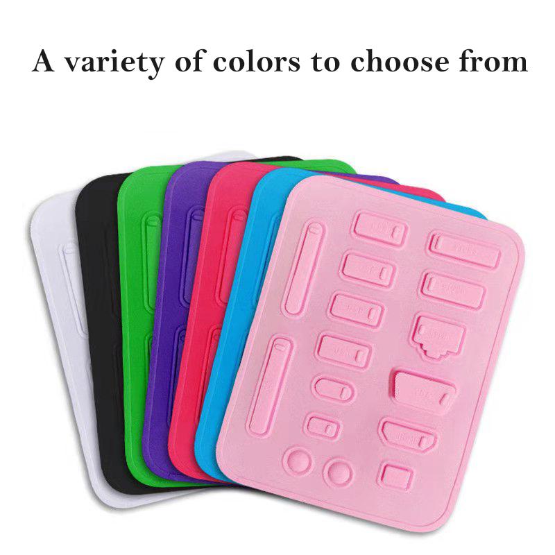 16Pcs/Set Anti-dust Plugs Notebook Computer Port Dust Plugs Laptop Port Dust Covers Stoppers USB Port HDMI RJ45 Interface Cover