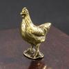Retro-Henne-Figur, realistisches, kompaktes Sammlerstück