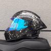 DOT ECE Certified Full Face Motorcycle Helmet Men Women ABS Shell Flip-Up Visor All-Season Use