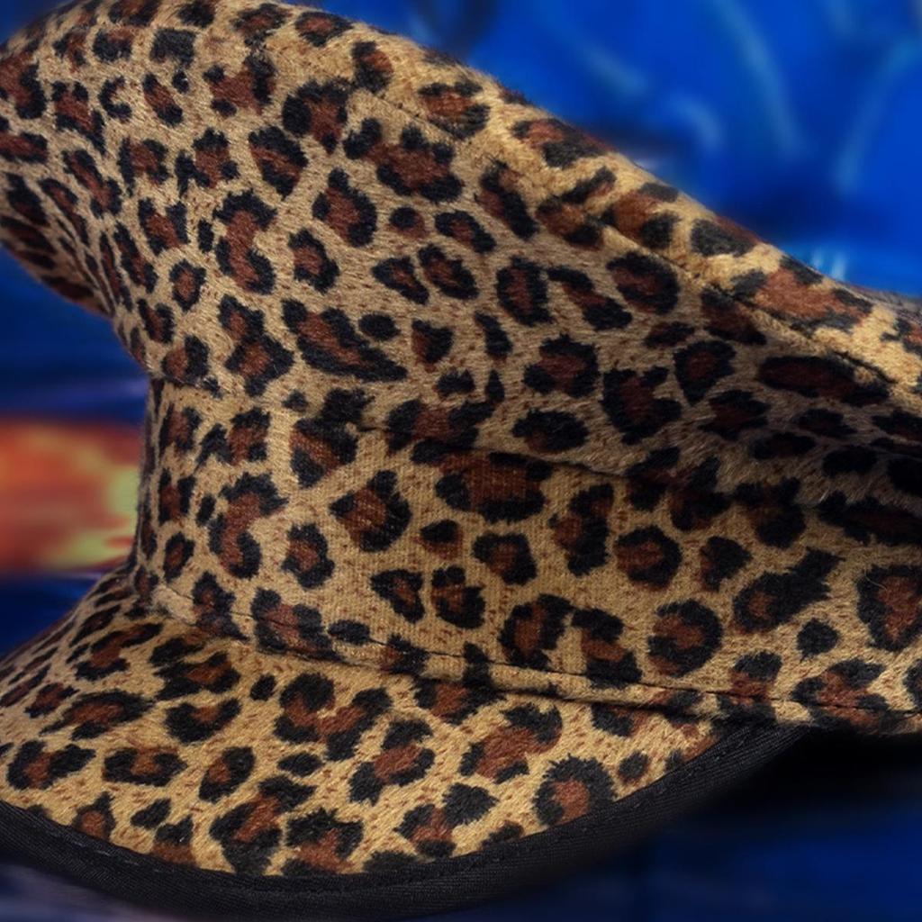 Damen Retro Leopard Print Hip-Hop Hut - Frühling & Sommer Koreanischer Stil