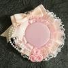 Pins Display Lolita Badges Holder Bow Badge Rosette Base Tray Itabag Badge Holder  Card Holder