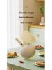 Electric Crepe & Pancake Maker for Home - Versatile Machine for Spring Rolls, Baking, and More