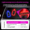 5V USB & Solar Powered Window Baby In Car Sign Warning Light Wireless LED Ambient Lighting Baby Bottle Shape Neon Lamp Funny Decor Accessories