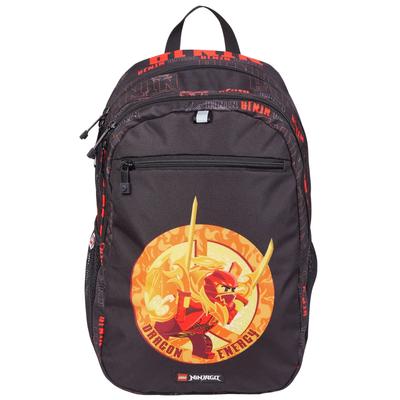 Ninjago Erweiterter Rucksack, für Jungen, schwarzer Rucksack