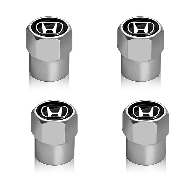 4Pcs Car Wheel Tires Bolt-in Valve Caps Badge Car Accessories For Honda CBR300RR CBR600RR CBR1000RR CBR500R CBR650F VFR800 1200 VTX1300