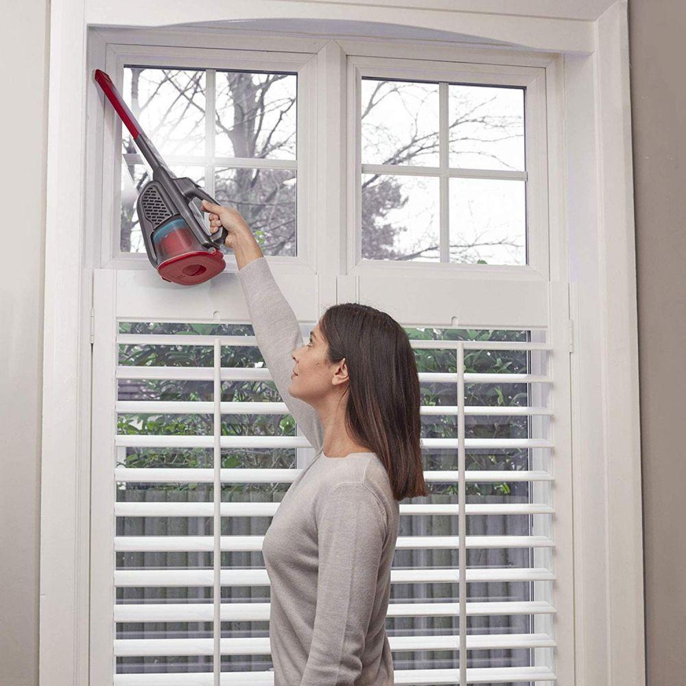 BLACK & DECKER Vacuum Cleaner | BHHV315B-QW | Cordless Operating | Handstick | 12 V | Gray/Ed