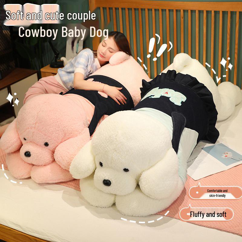 Denim Plush Pillow: Headboard Cushion, Lumbar Support, Backrest, Sofa Bed, Dog/Couple Throw Pillow.